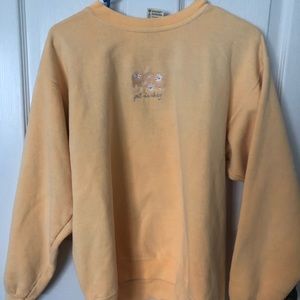 Vintage yellow sweatshirt